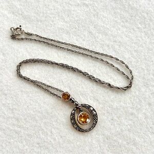 Vintage 925 Sterling Silver Necklace